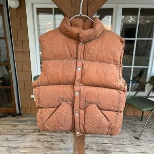 Brown Puffer Vest
